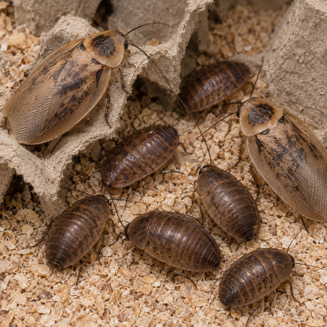 Discoid roaches